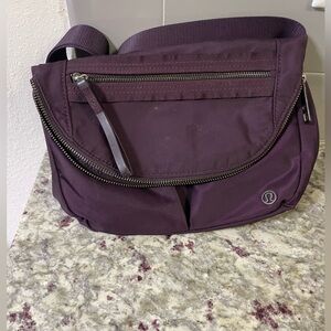 Purple Lululemon Rare Festival Crossbody Water Resistant Purse
